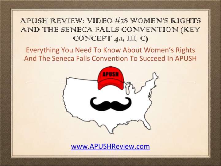 apush review video 28 women s rights
