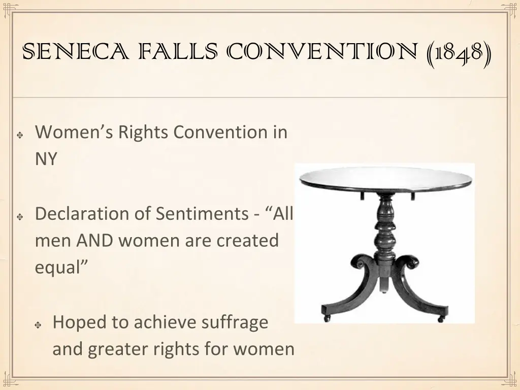 seneca falls convention 1848