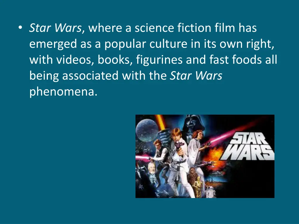 star wars where a science fiction film