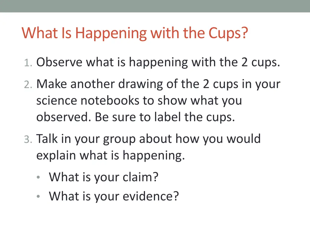 what is happening with the cups