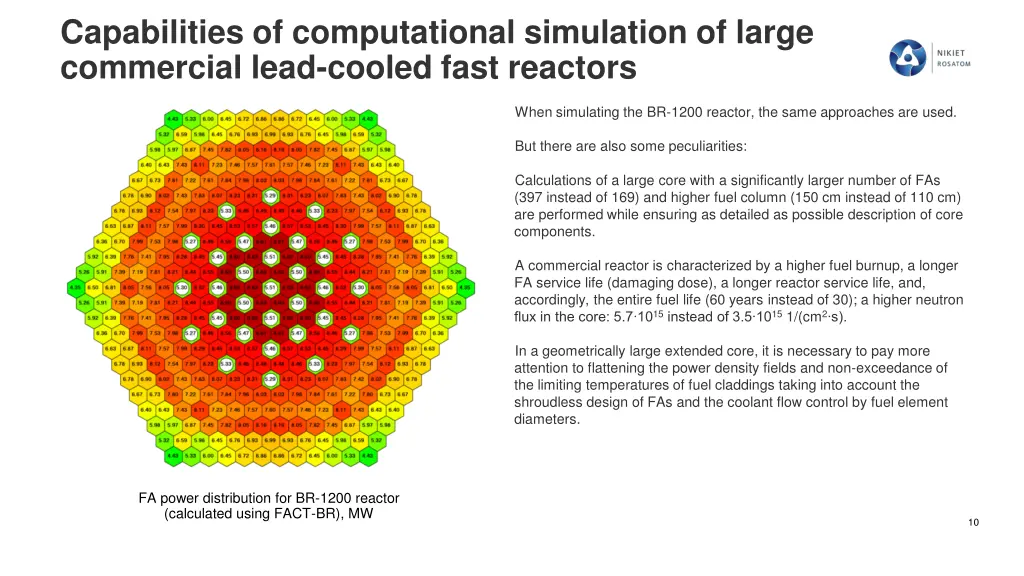 capabilities of computational simulation of large