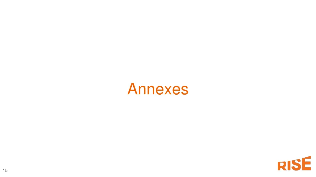 annexes