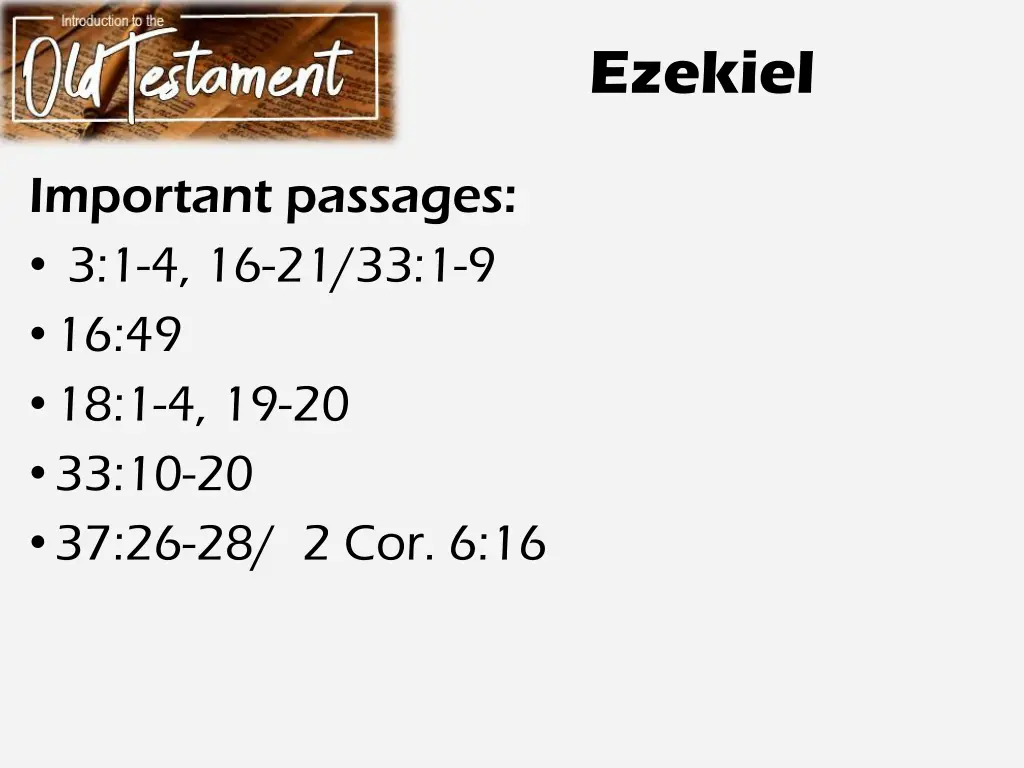 ezekiel 6