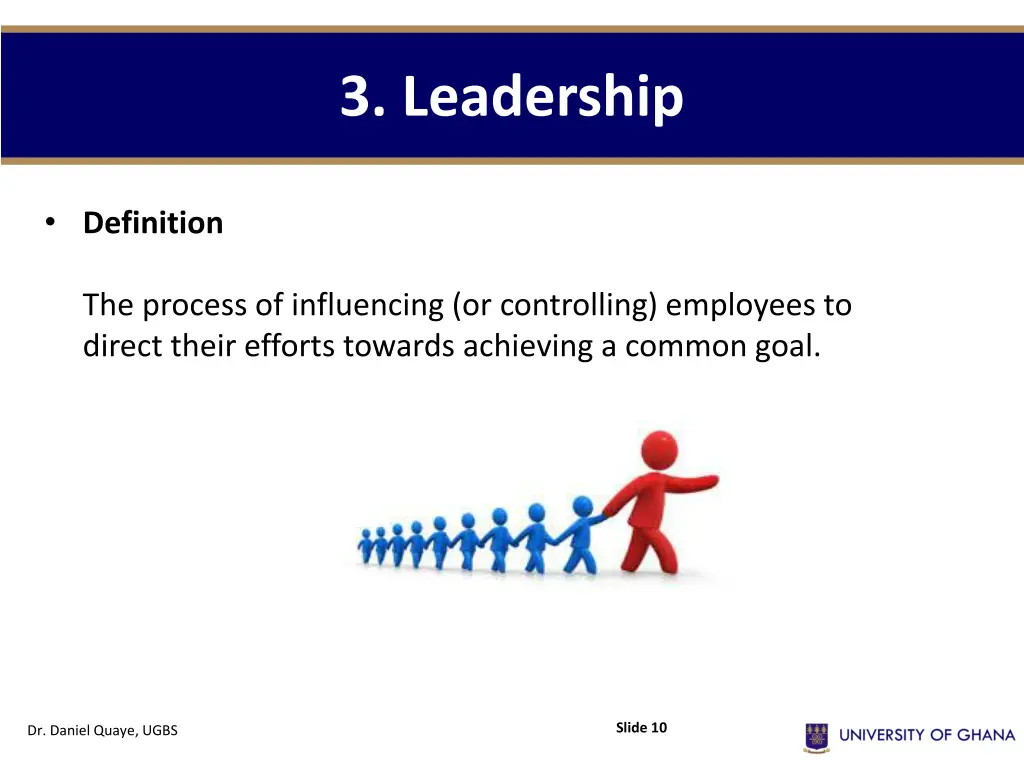 3 leadership