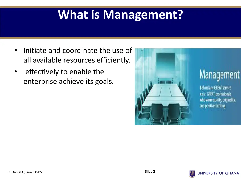what is management