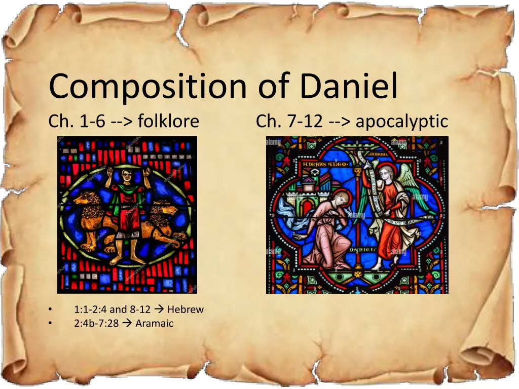 composition of daniel ch 1 6 folklore