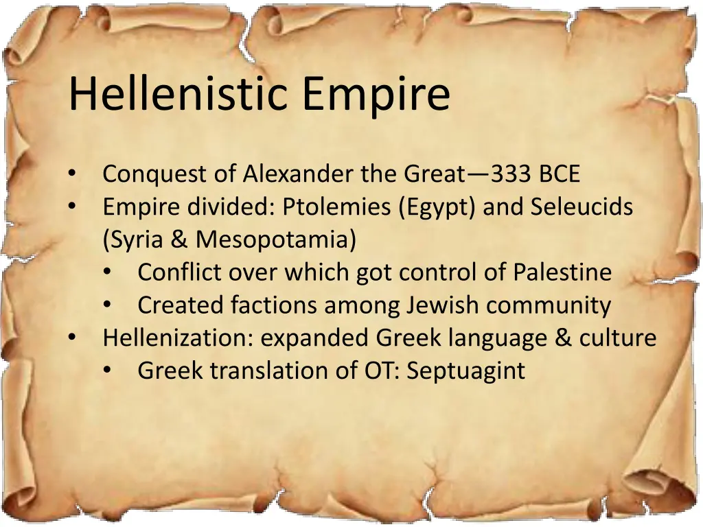 hellenistic empire
