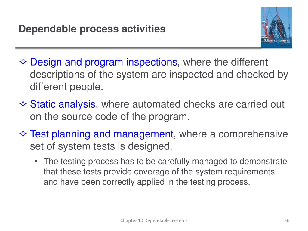dependable process activities 1