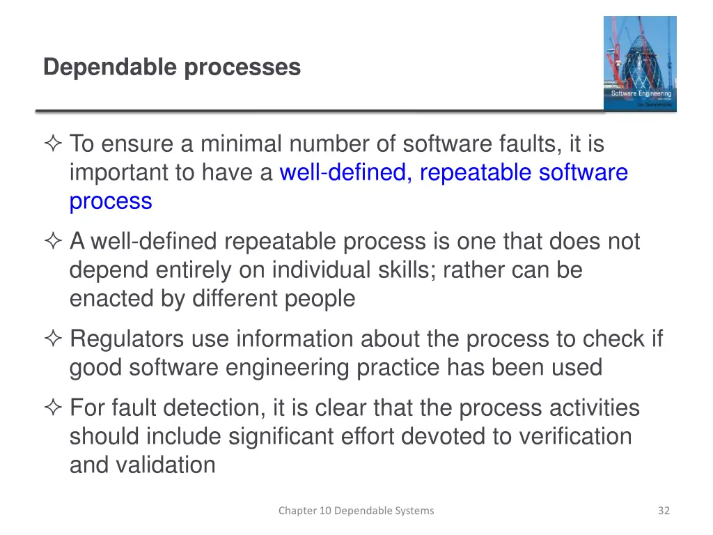 dependable processes 1