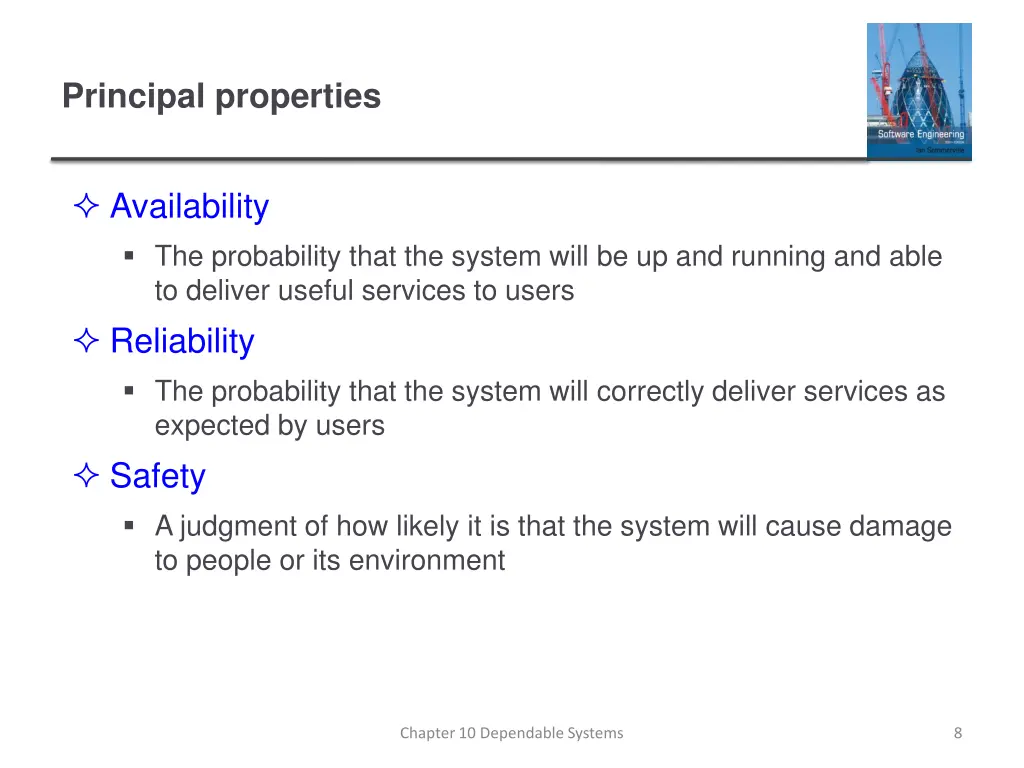 principal properties