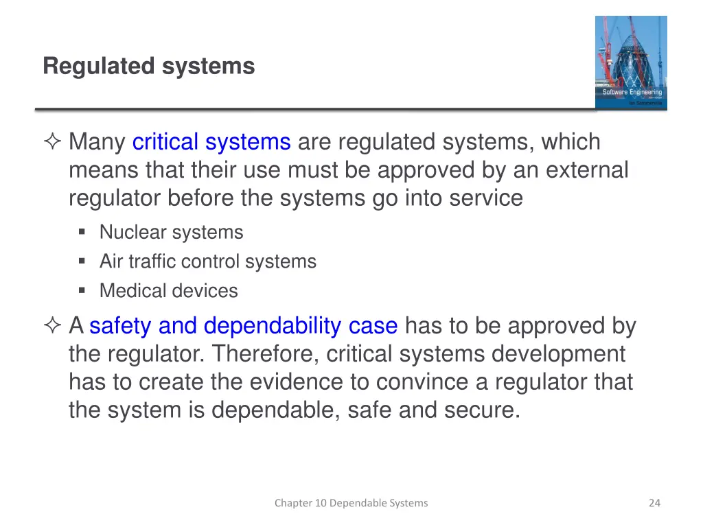 regulated systems