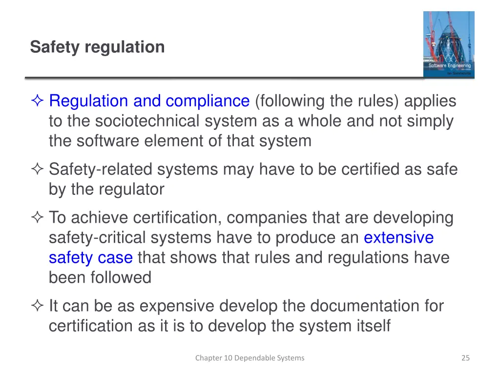 safety regulation