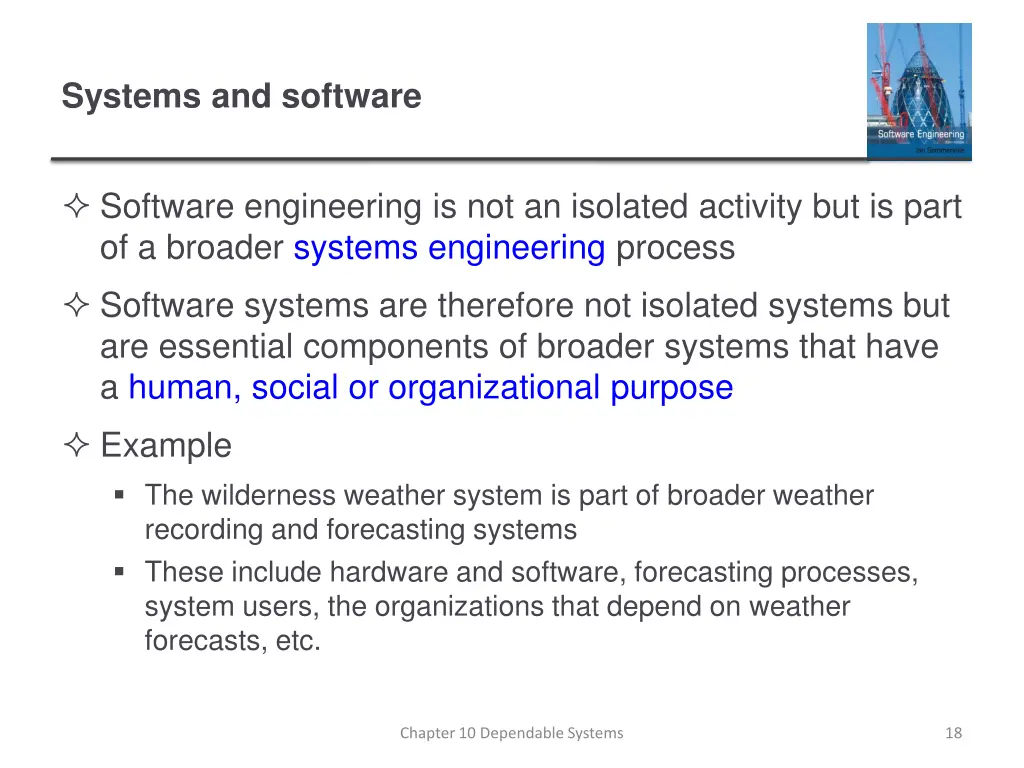 systems and software