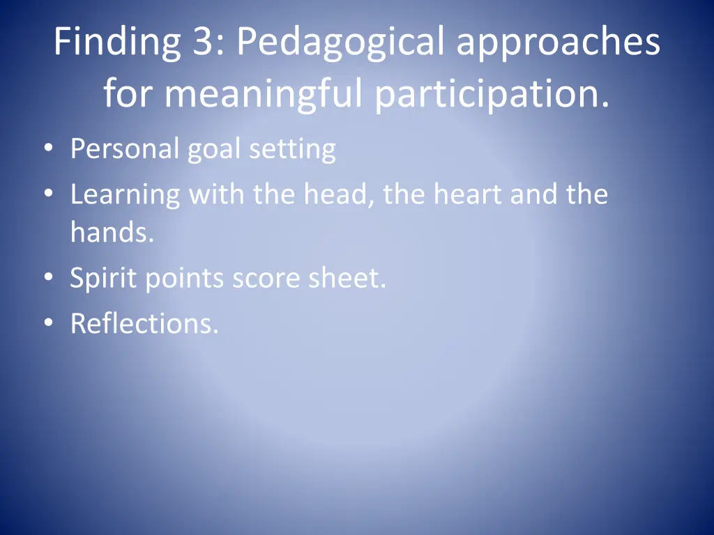 finding 3 pedagogical approaches for meaningful