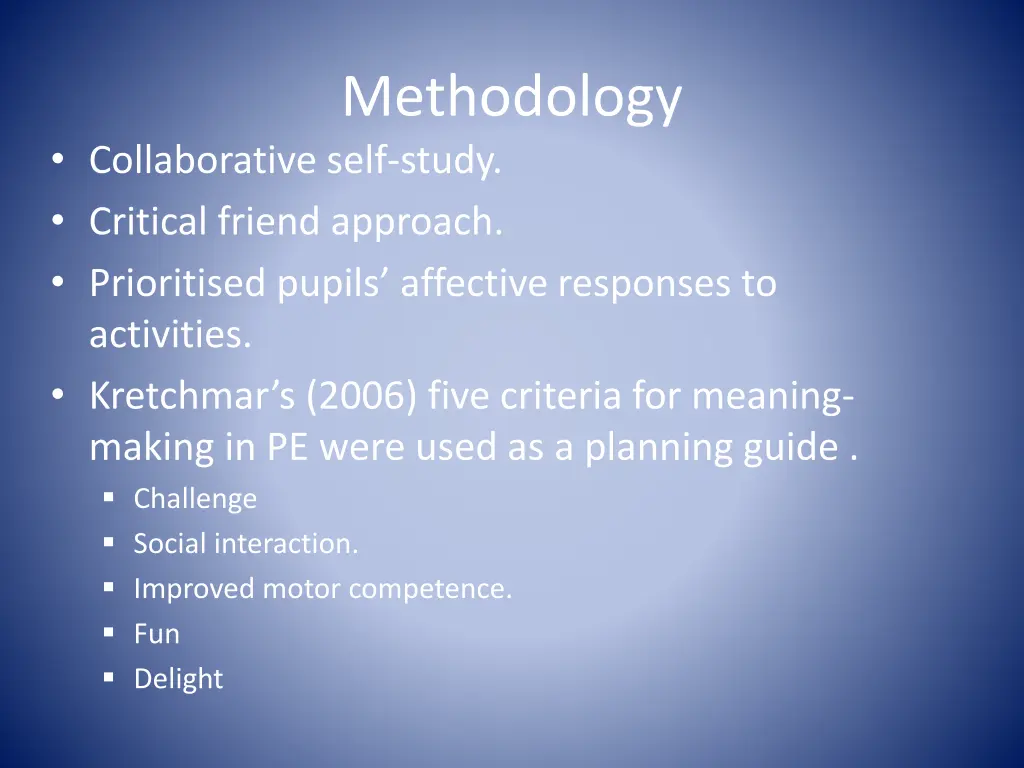 methodology