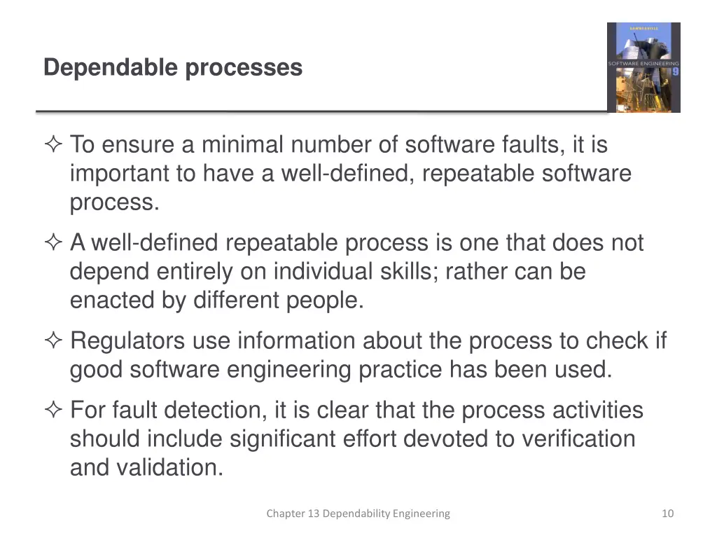 dependable processes
