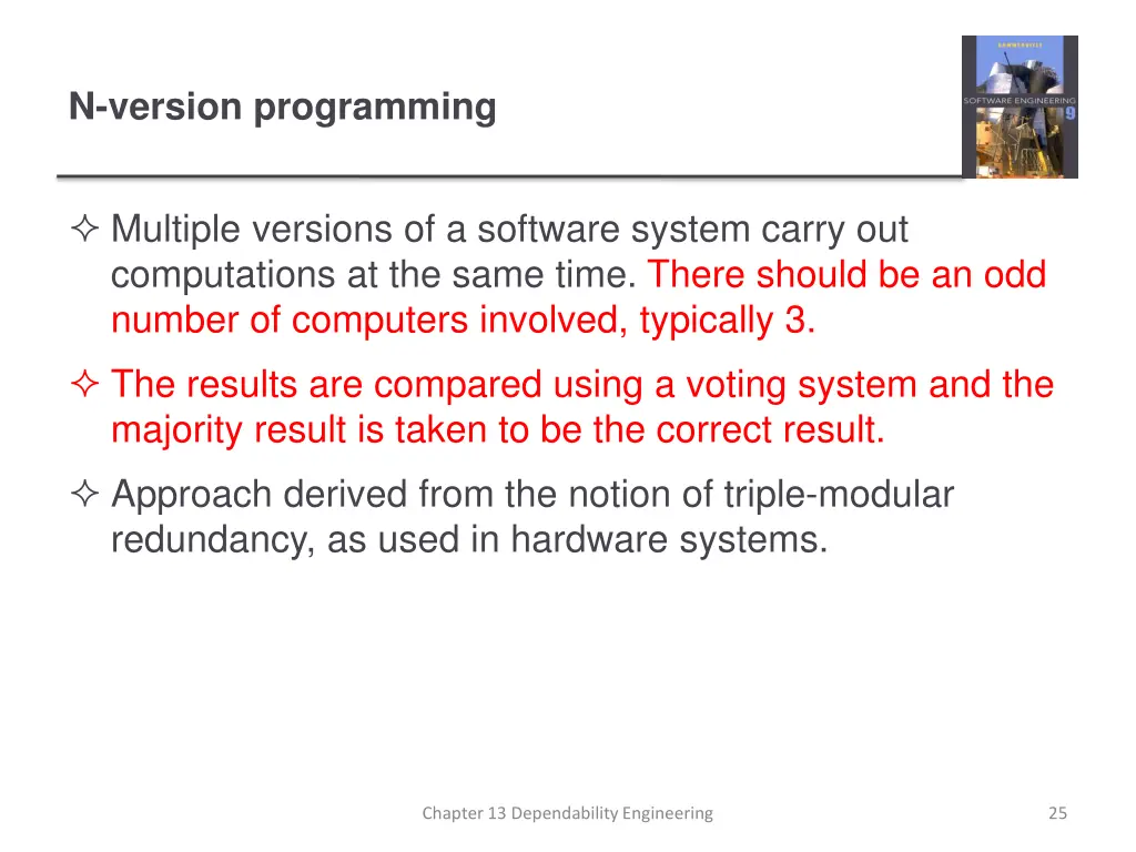 n version programming