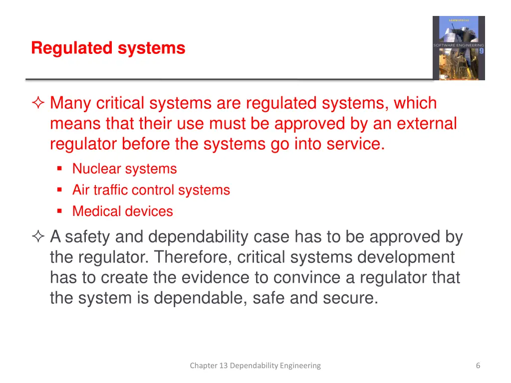 regulated systems