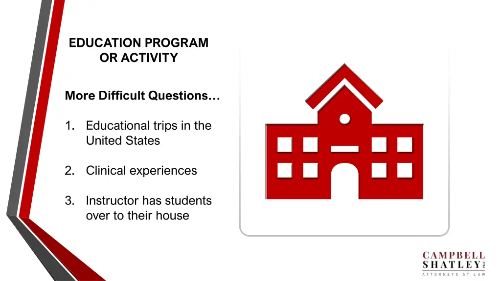 education program or activity 1