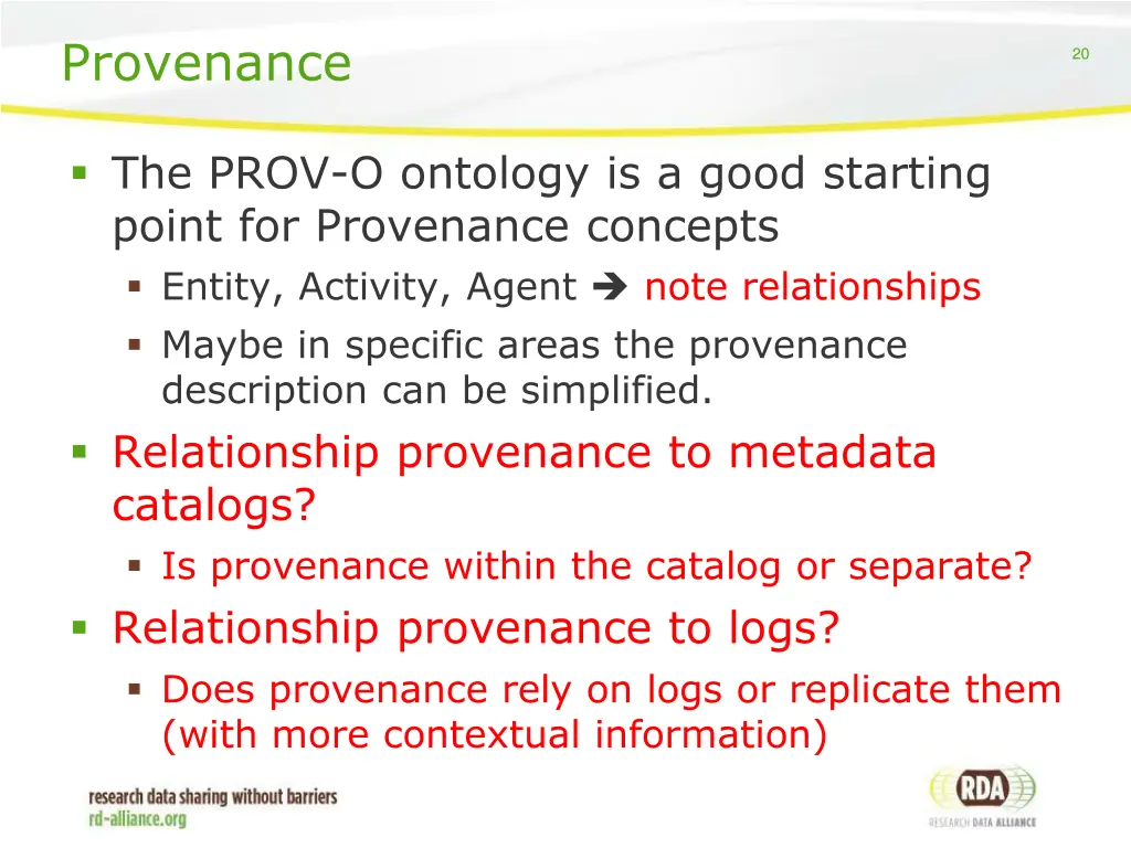 provenance