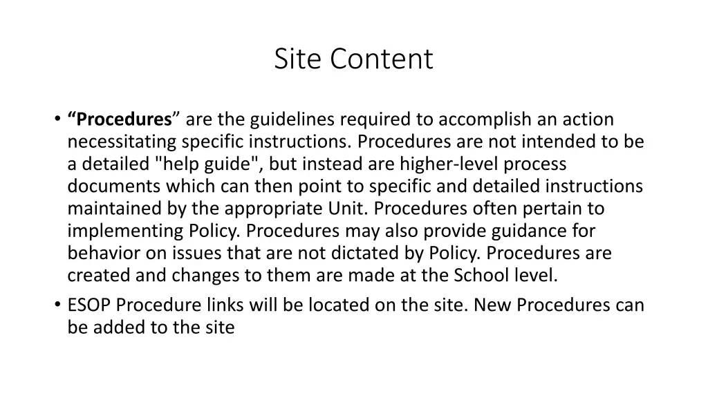 site content 1