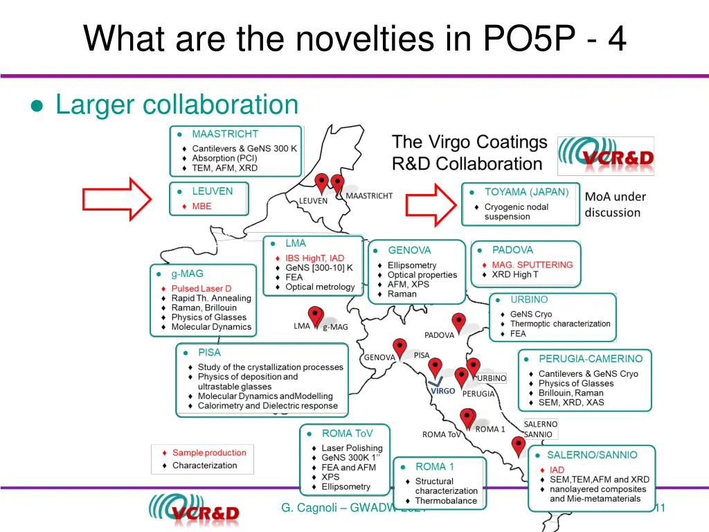 what are the novelties in po5p 4