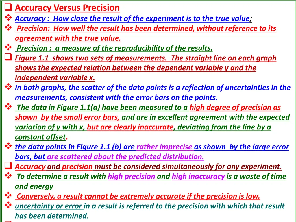 accuracy versus precision accuracy how close