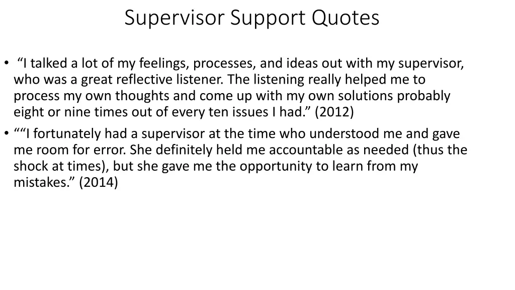 supervisor support quotes