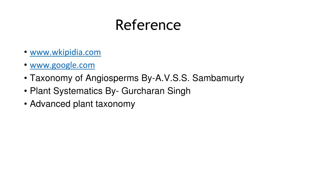 reference