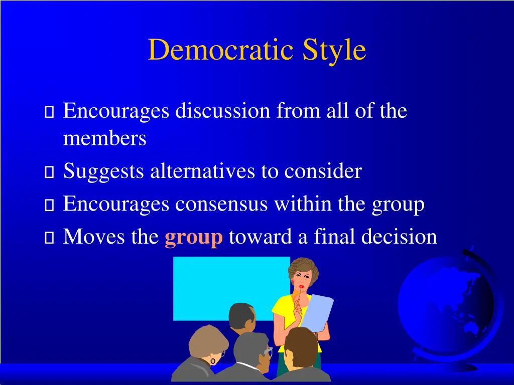 democratic style