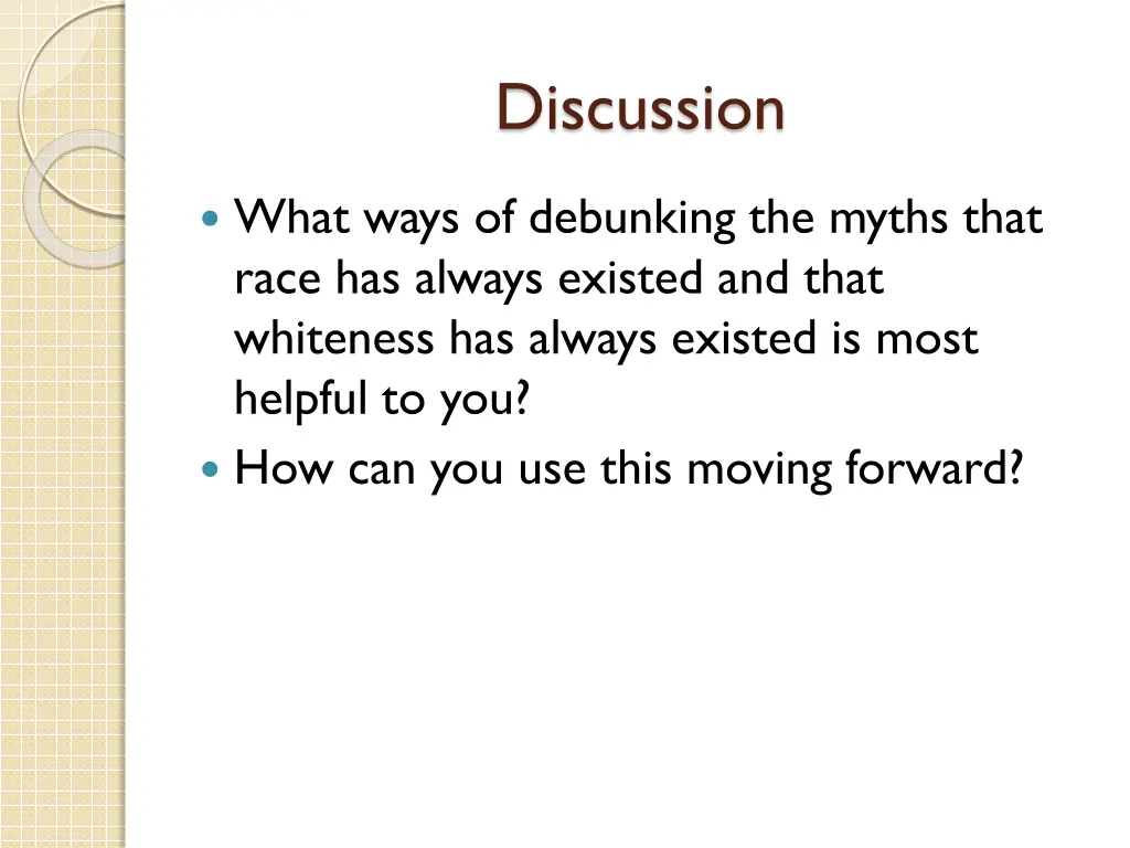 discussion