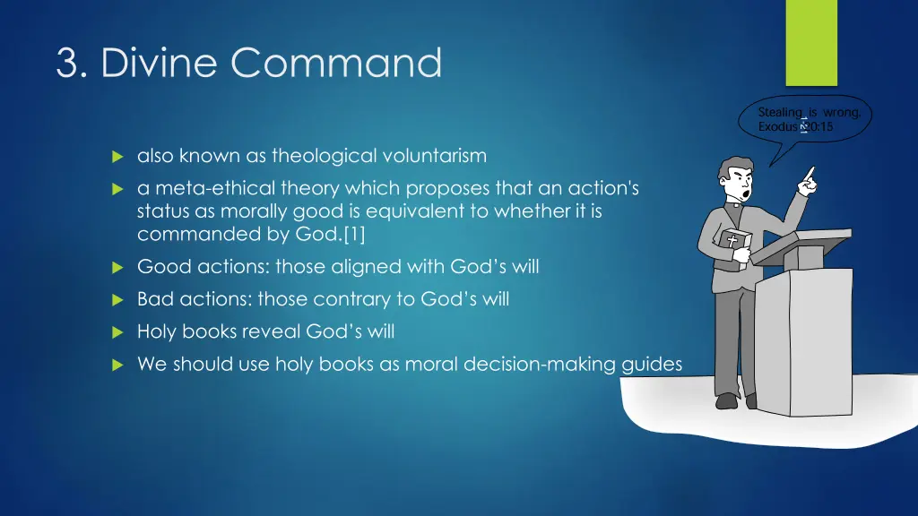 3 divine command