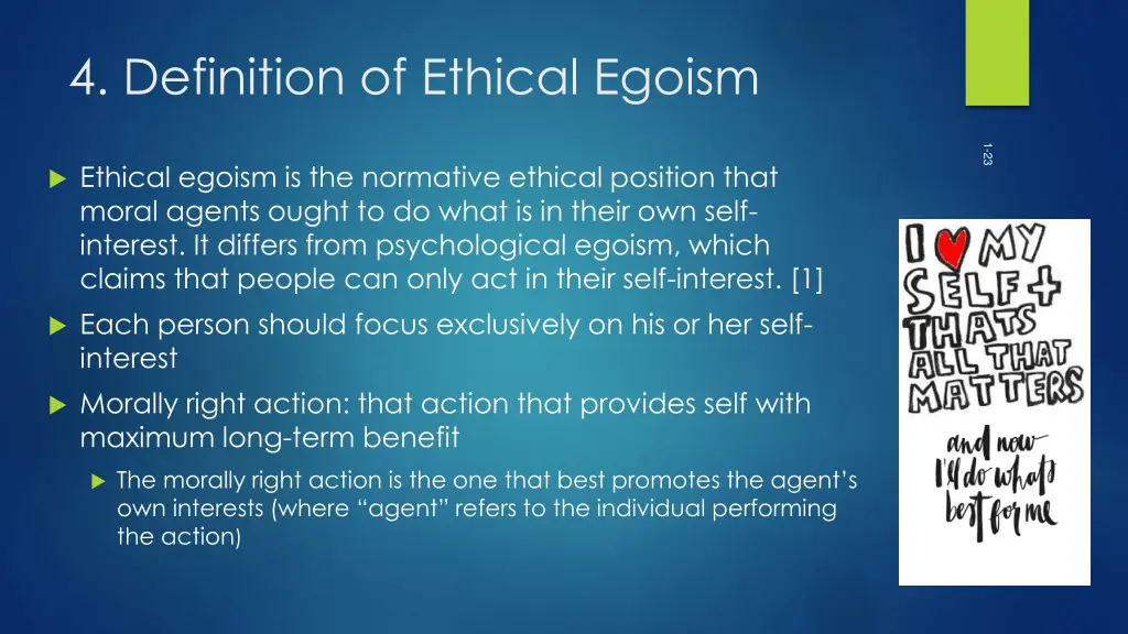 4 definition of ethical egoism