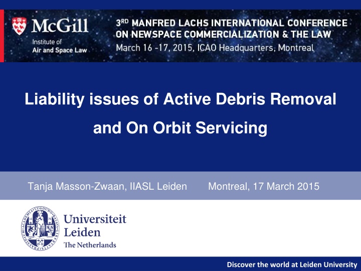 liability issues of active debris removal