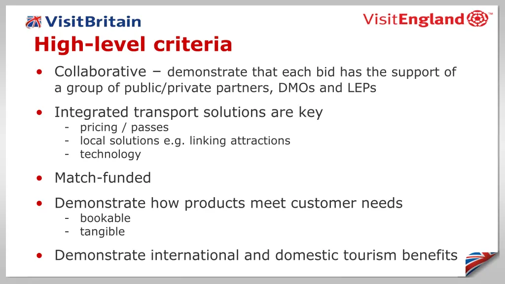 high level criteria collaborative demonstrate