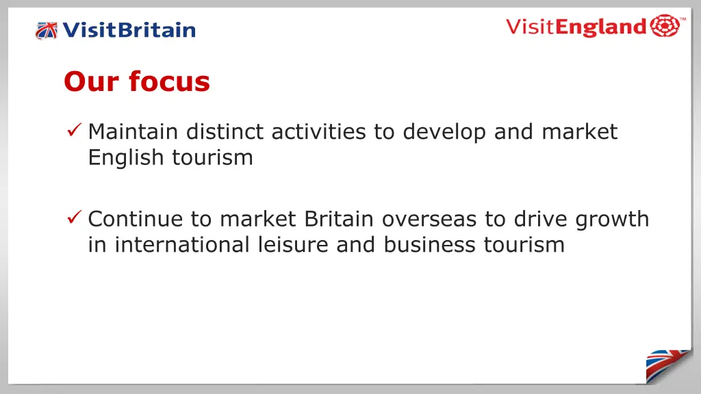 our focus