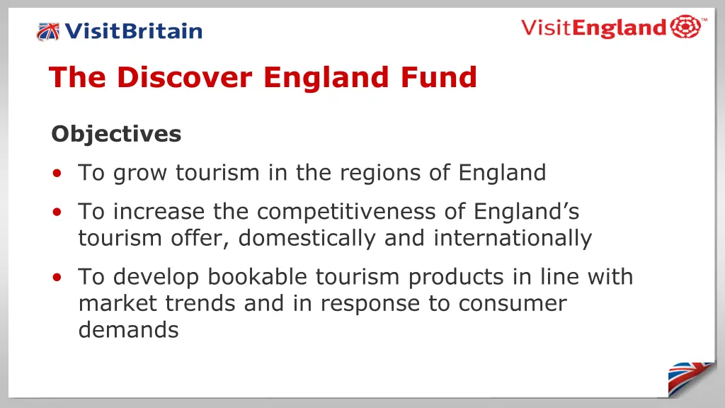 the discover england fund