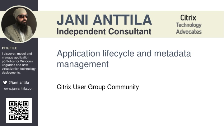 jani anttila independent consultant
