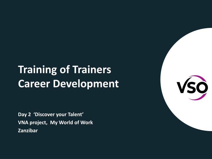 training of trainers career development