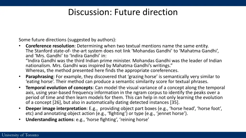 discussion future direction