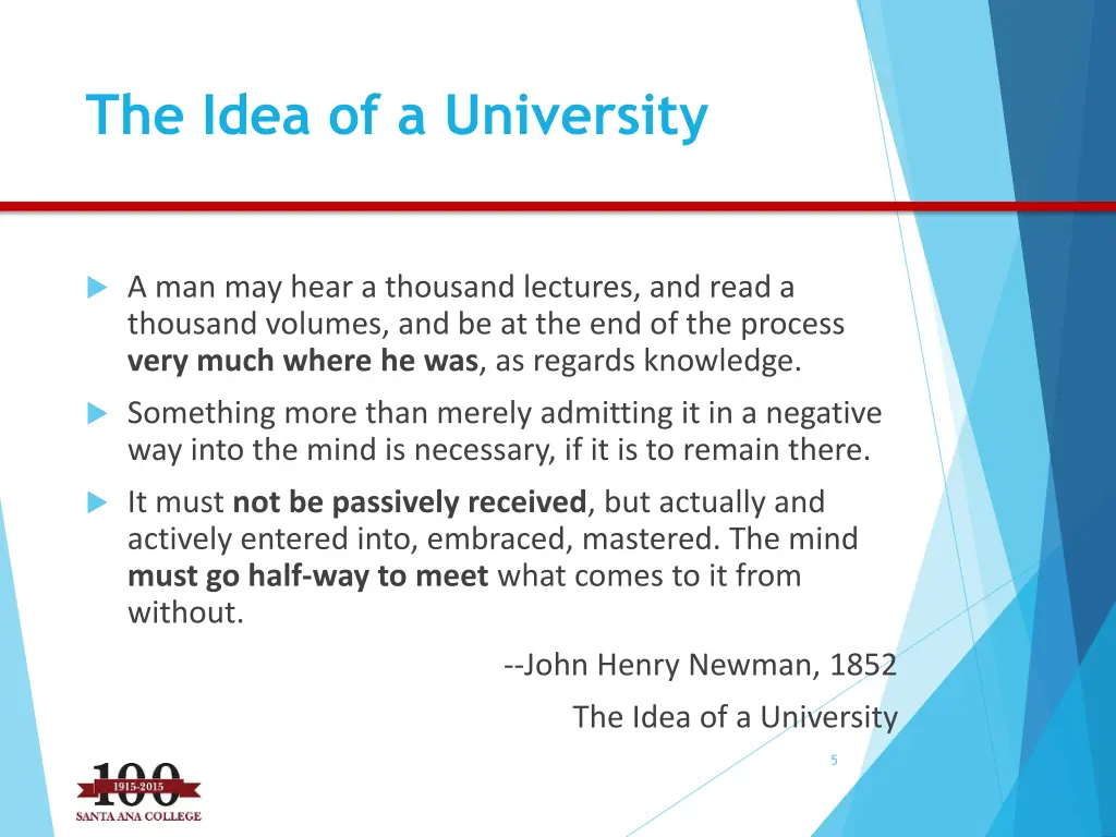 the idea of a university