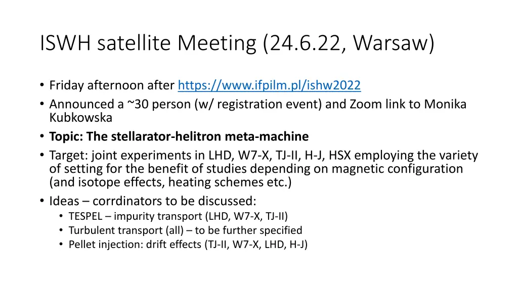 iswh satellite meeting 24 6 22 warsaw