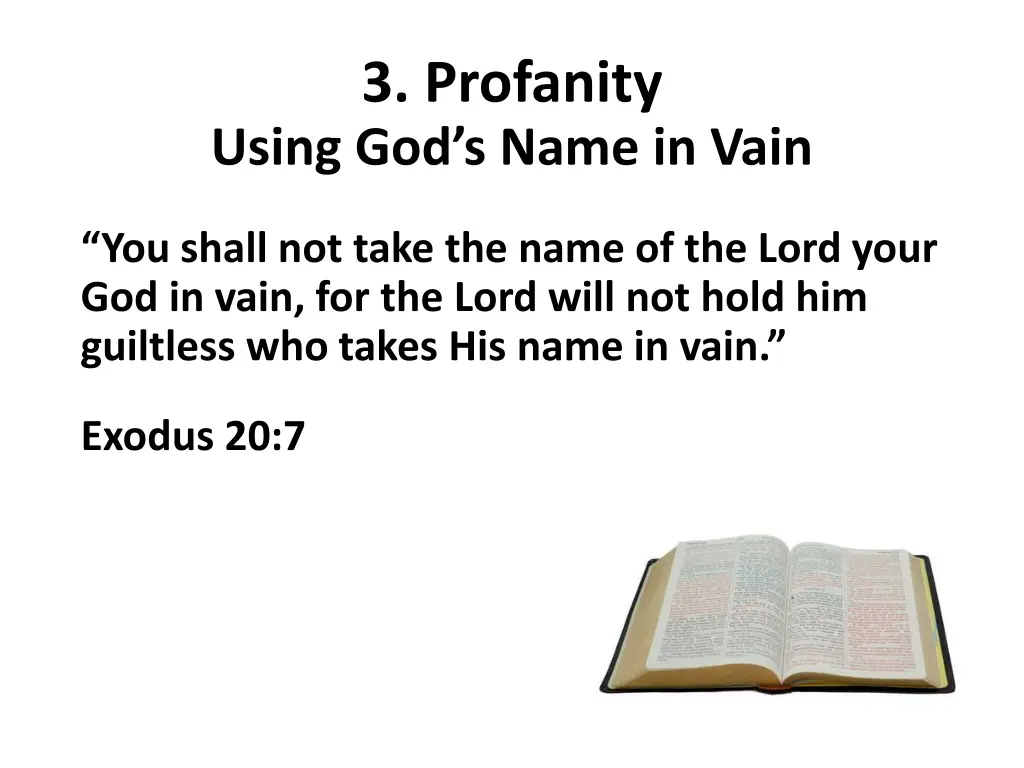 3 profanity 1
