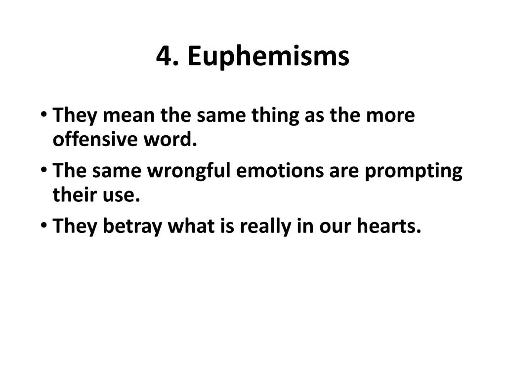 4 euphemisms 1