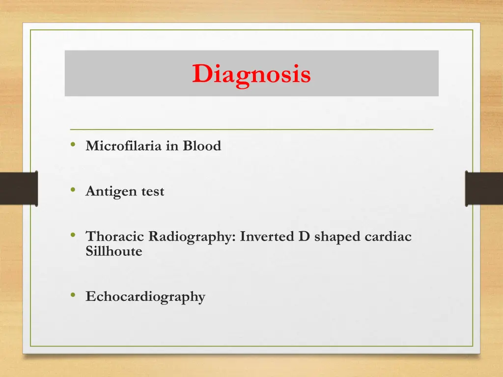 diagnosis