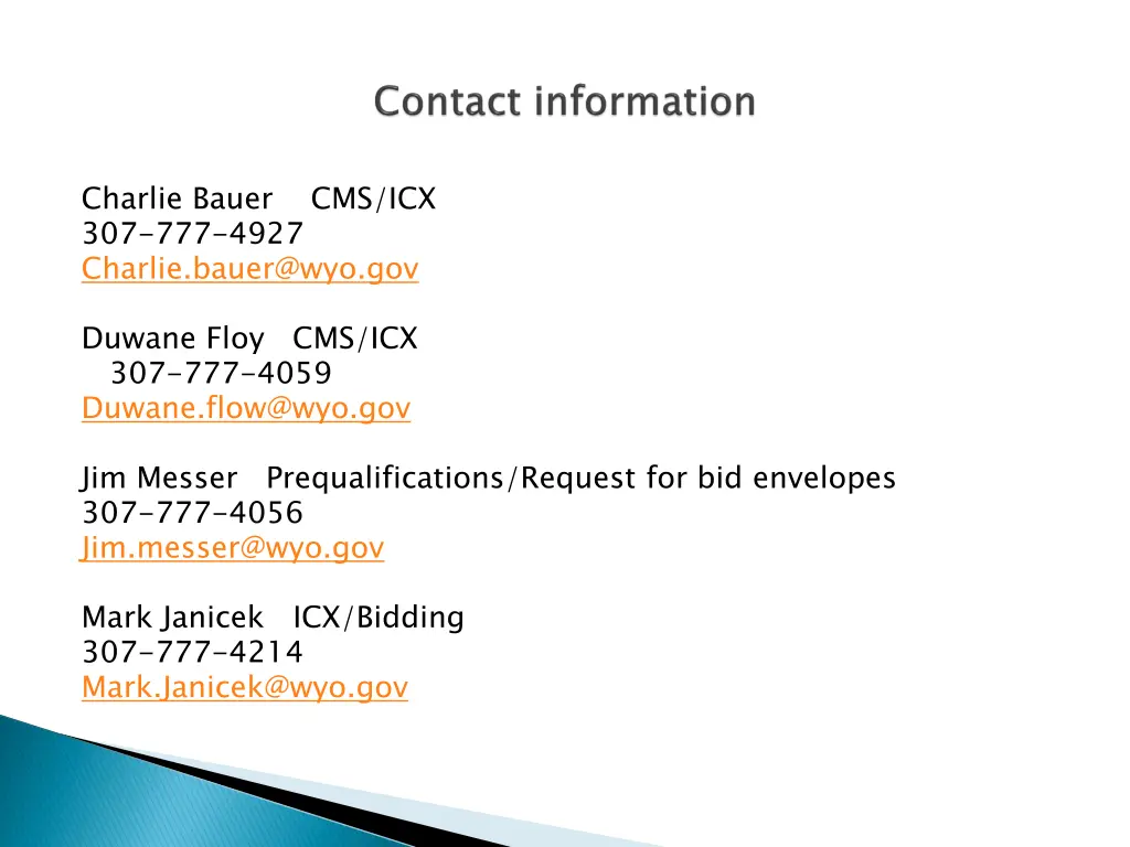 charlie bauer cms icx 307 777 4927 charlie
