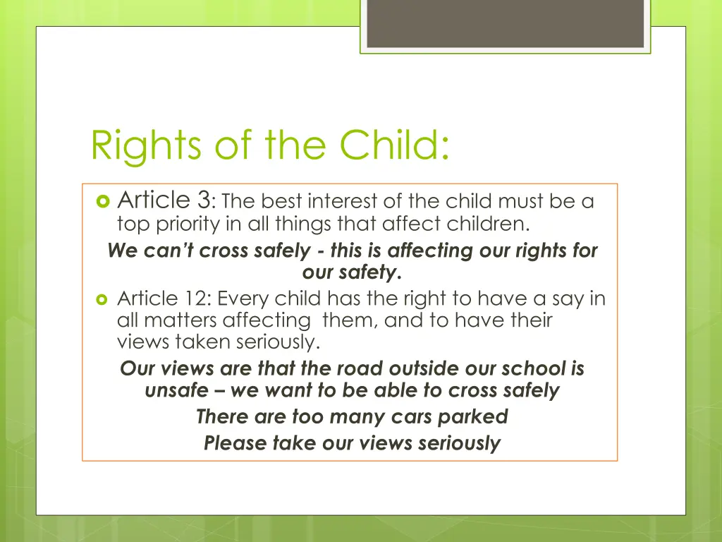rights of the child