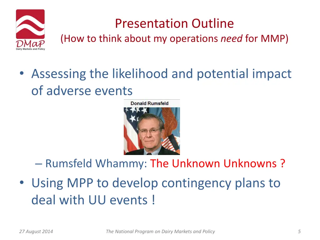 presentation outline how to think about 1