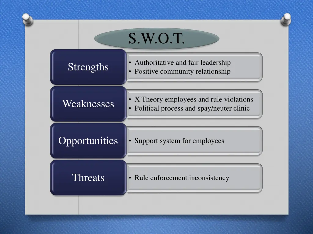 s w o t