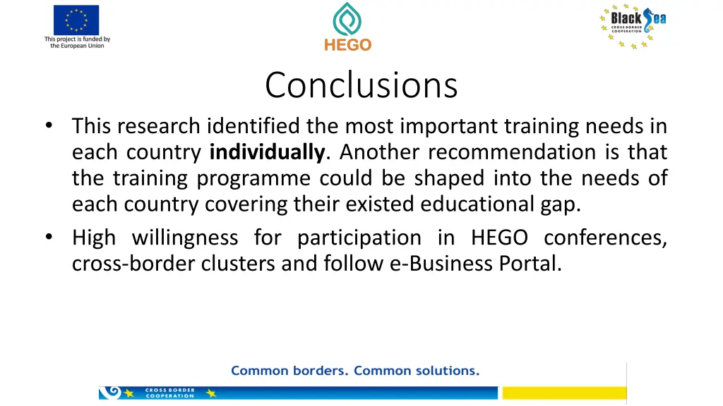 conclusions 1